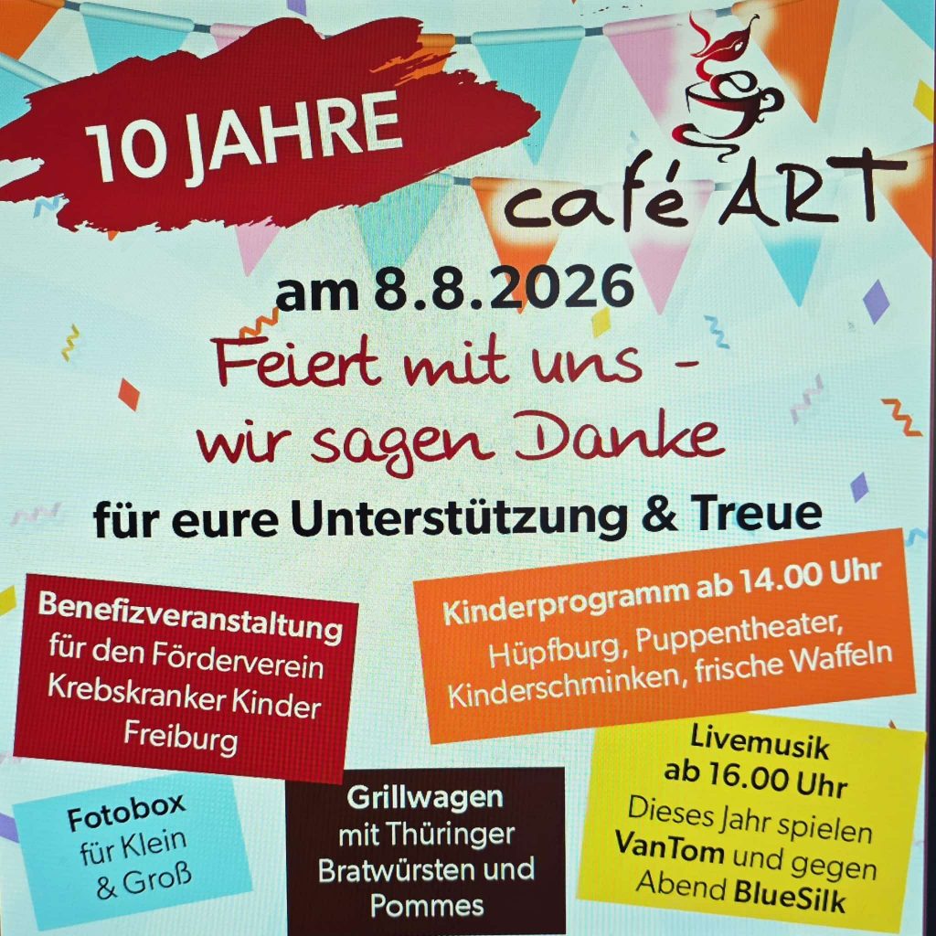 10 Jahre café ART